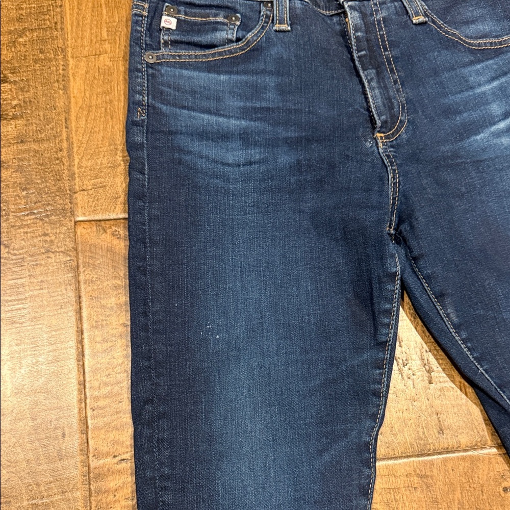 AG Adriano Goldschmied Dark Blue Skinny Jeans - Picture 5 of 8
